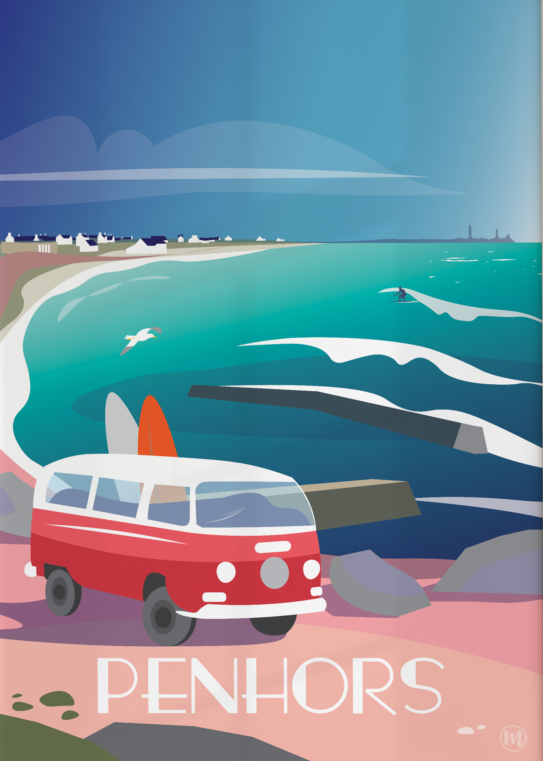 Affiche - Penhors - Van