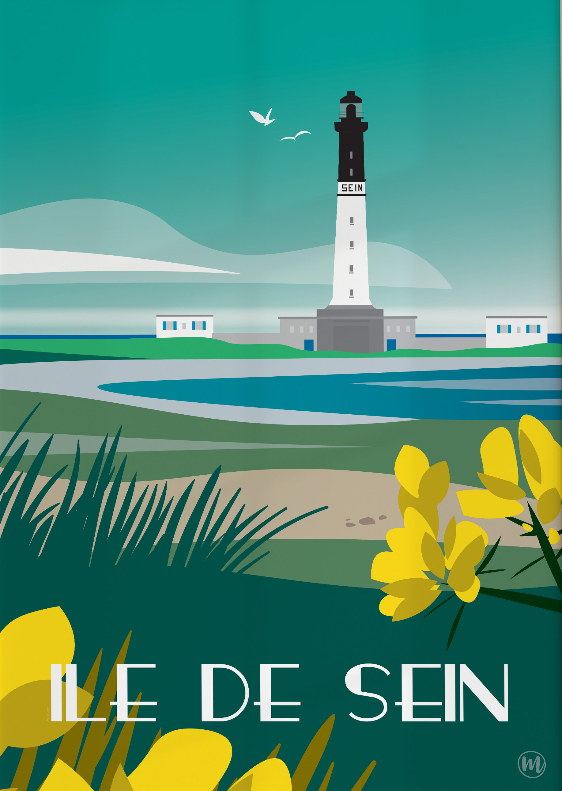 Affiche - Île de Sein