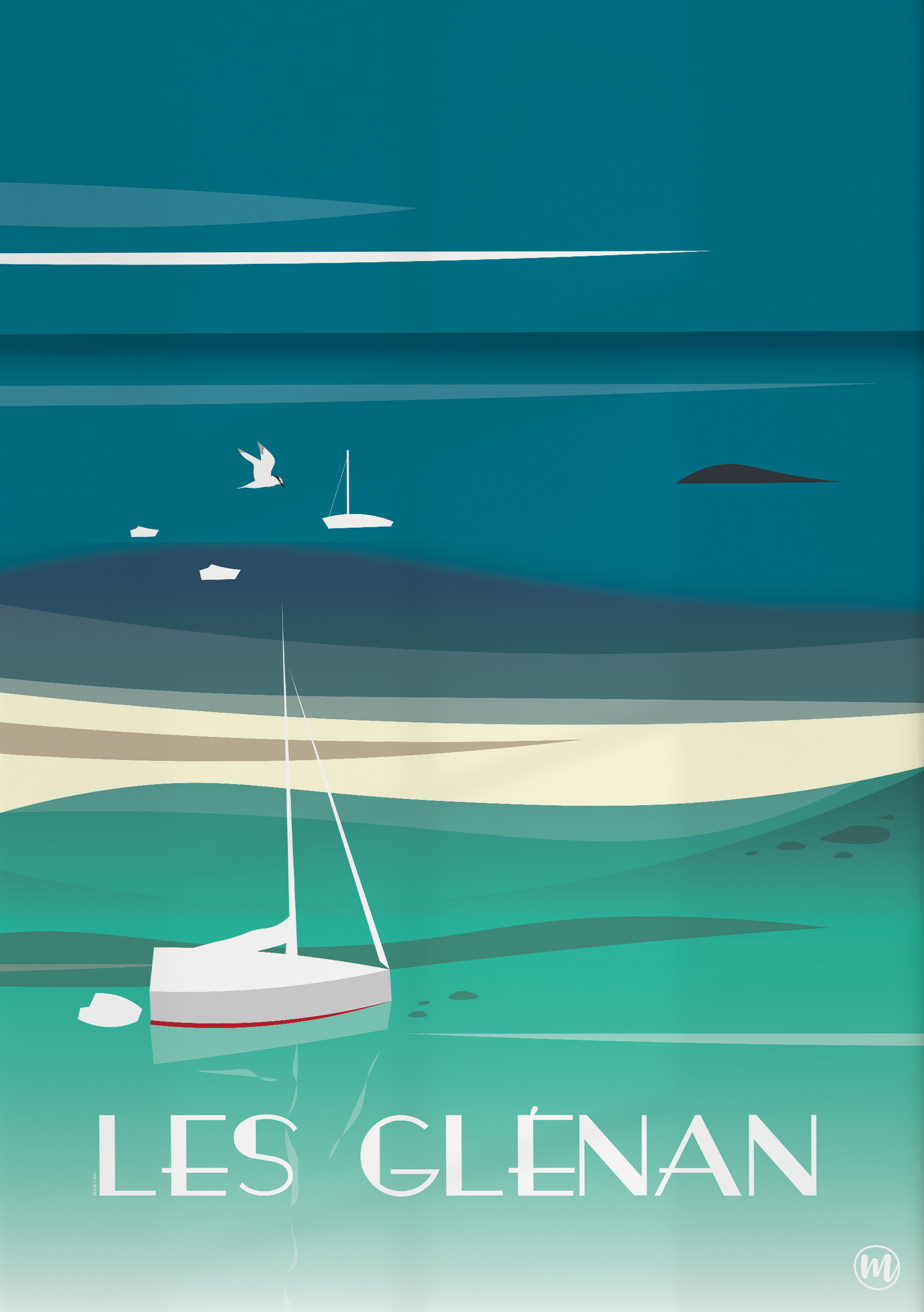 Affiche - L'archipel des Glénan