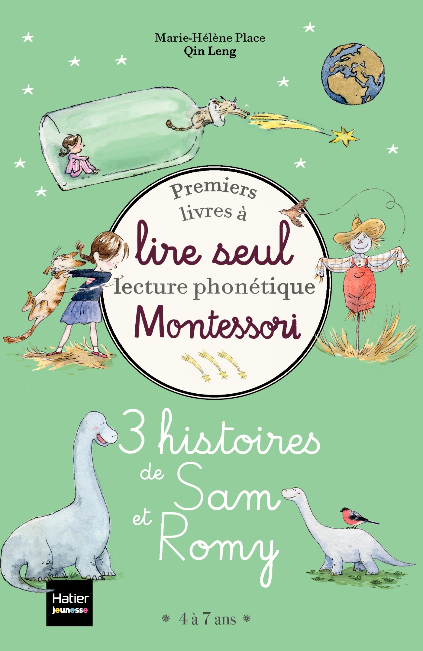 Coffret premiers livres à lire seul - 3 histoires de Sam et Romy niveau 3 - Pédagogie Montessori