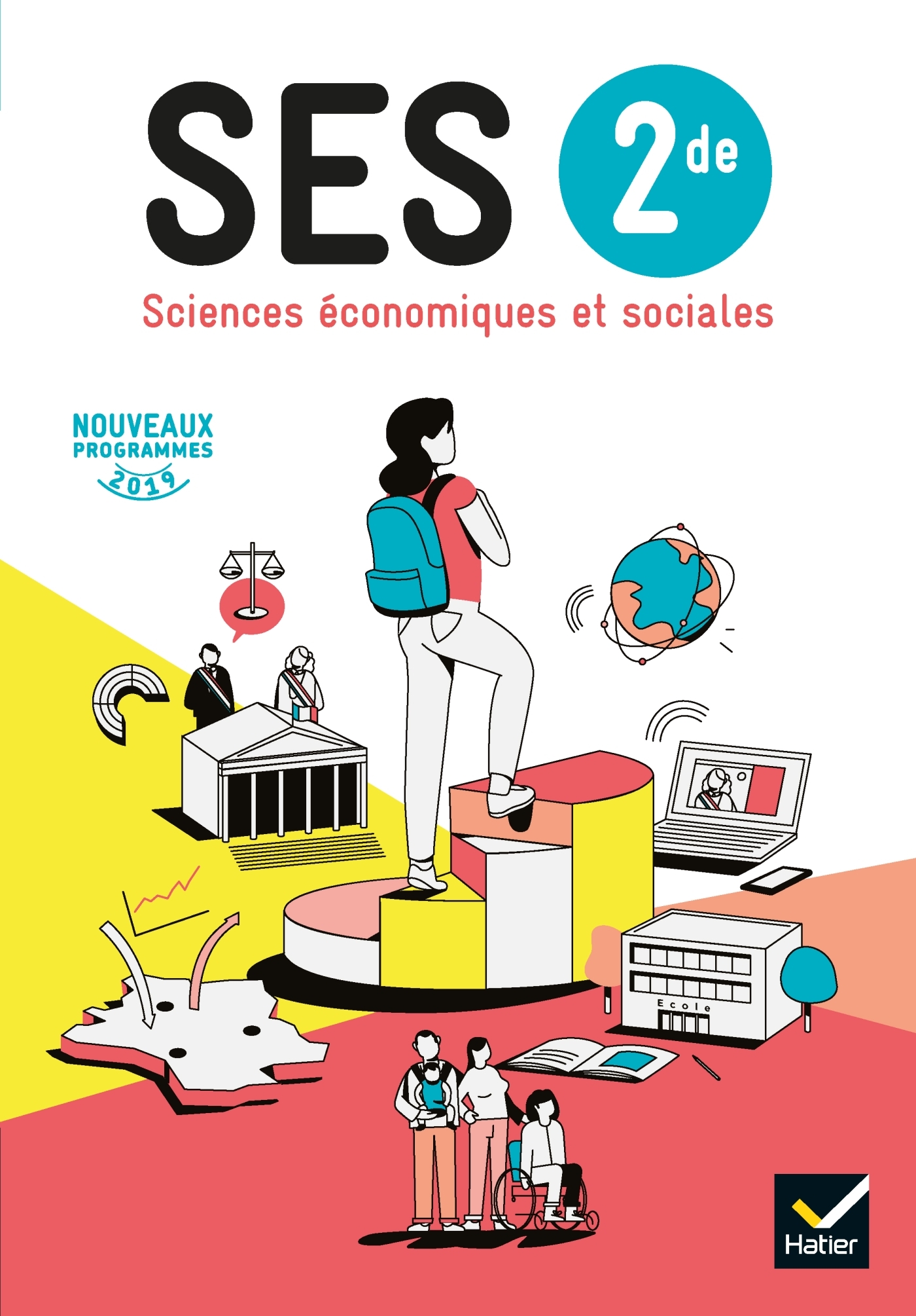 SES 2de - Sciences Economiques et Sociales Éd. 2019 - livre de l'élève