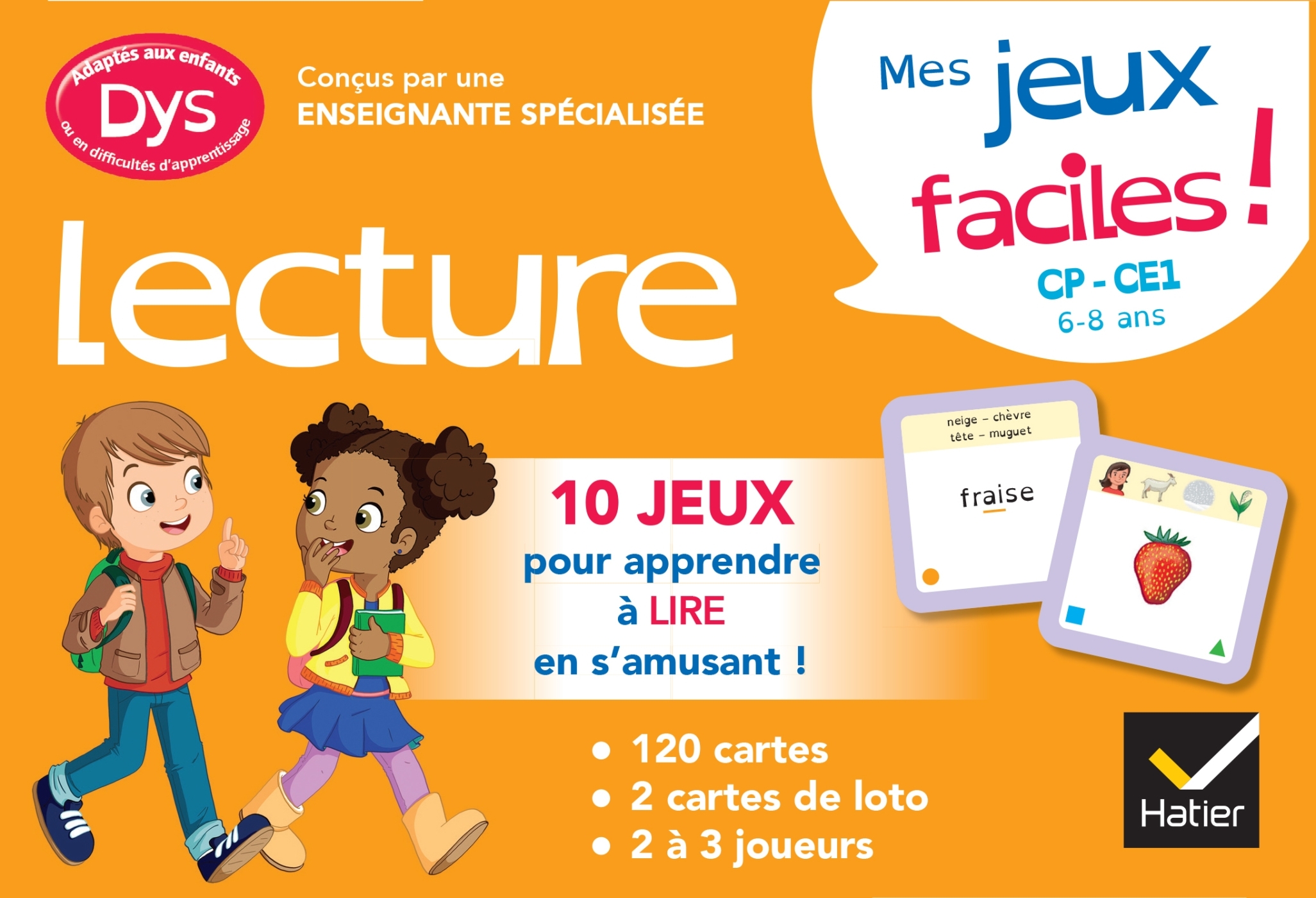 Mes jeux de lecture facile ! dys (CP-CE1)