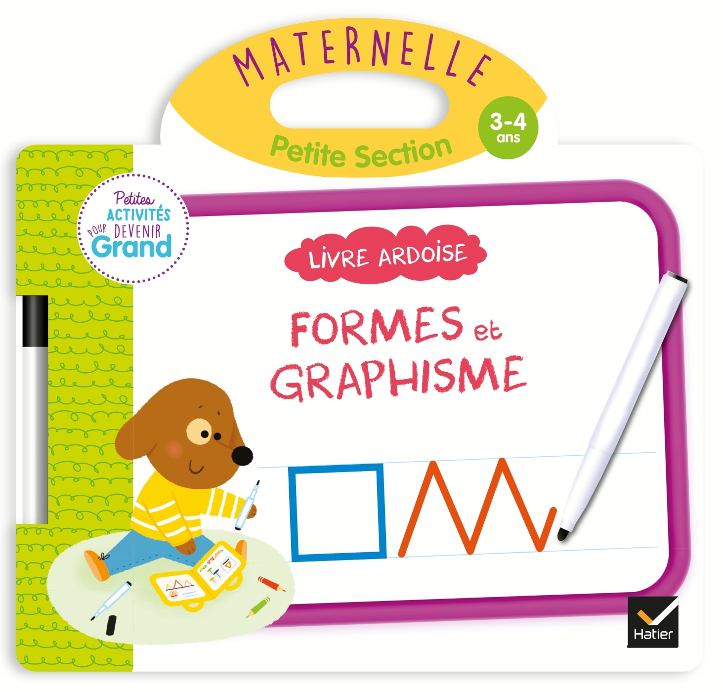 Livre ardoise Formes et graphisme PS