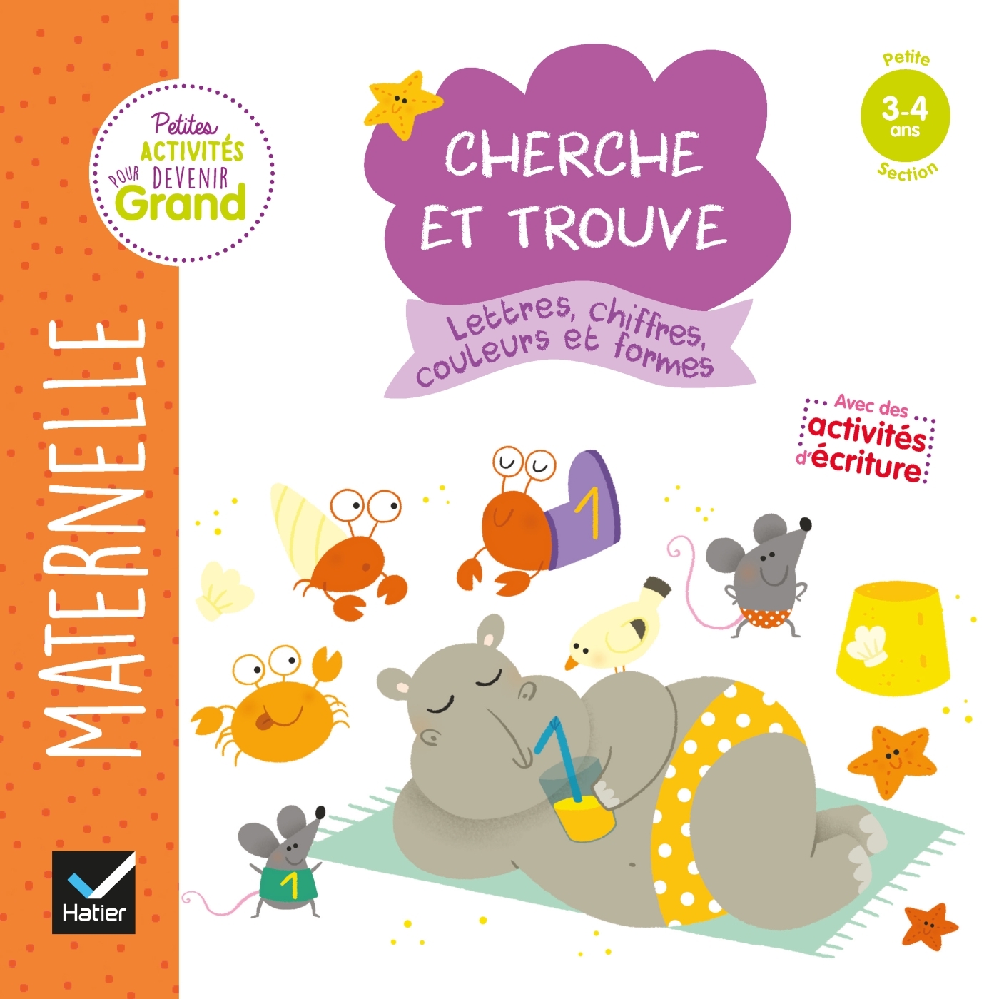 Cherche et trouve - Lettres, chiffres, couleurs et formes PS