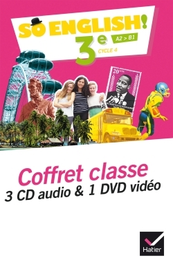 So English! - Anglais 3e Éd. 2017 - Coffret CD / DVD classe