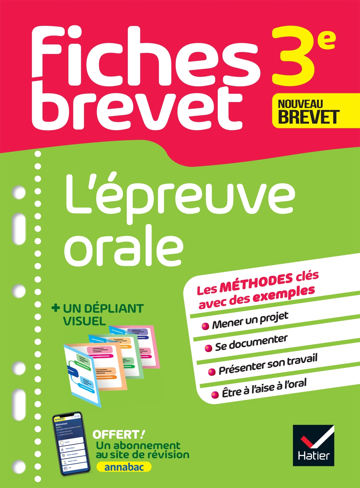 Fiches brevet - L'épreuve orale 3e Brevet 2026