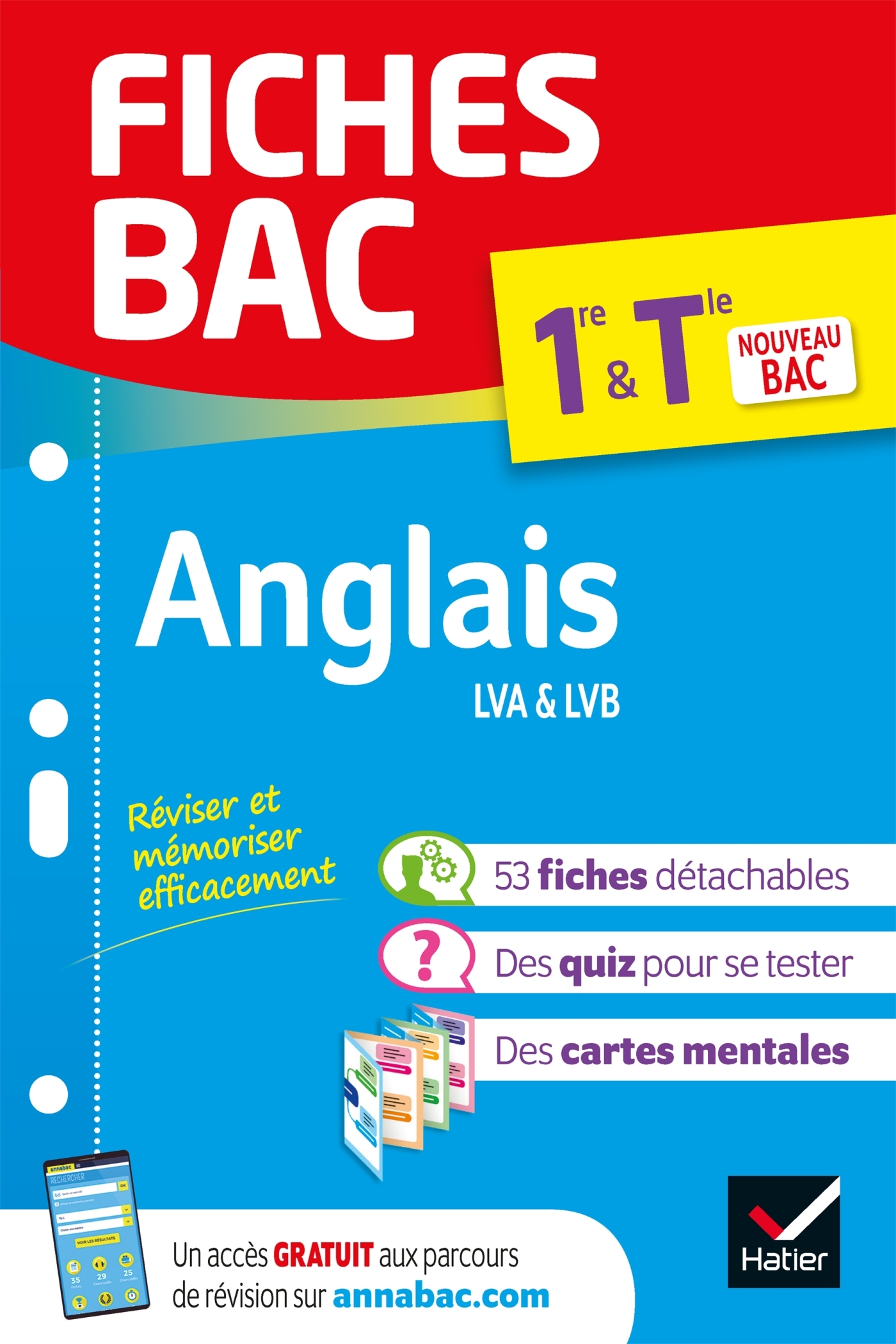 Fiches bac - Anglais 1re/Tle - Bac 2026