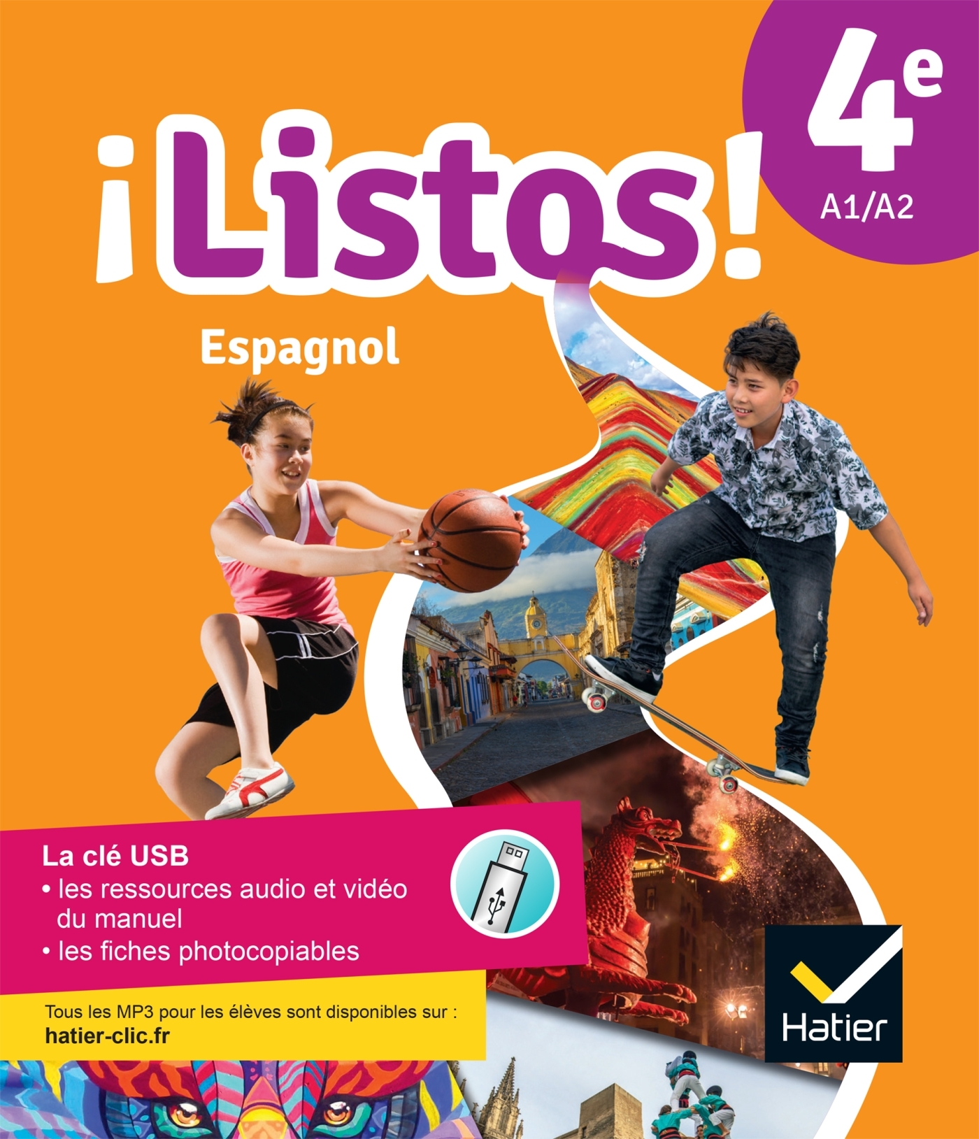 ¡Listos! espagnol 4e - Éd. 2022 - Clé USB