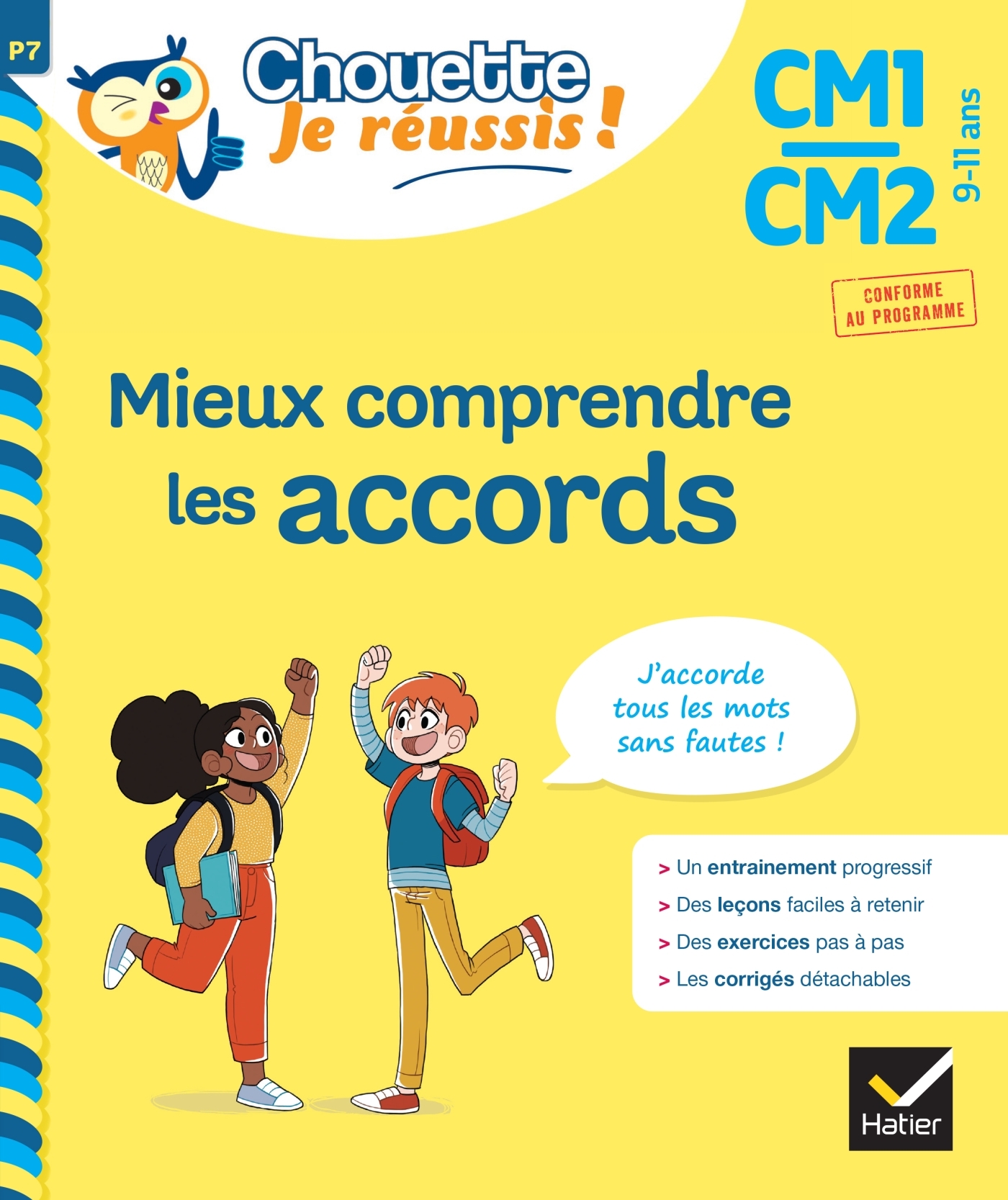 Mieux comprendre les accords CM1/CM2 9-11 ans - Chouette, Je réussis !