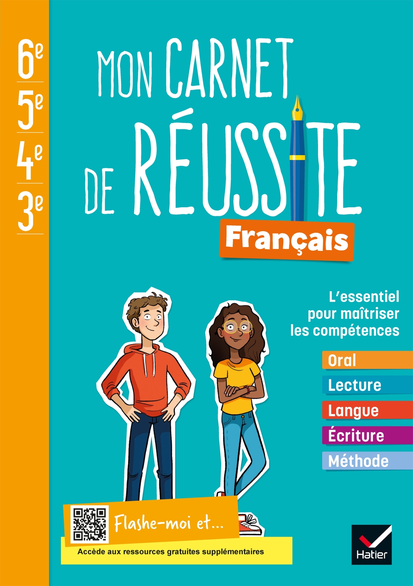 Mon carnet de réussite Français collège 6e 5e 4e 3e - Ed. 2021 - Cahier élève