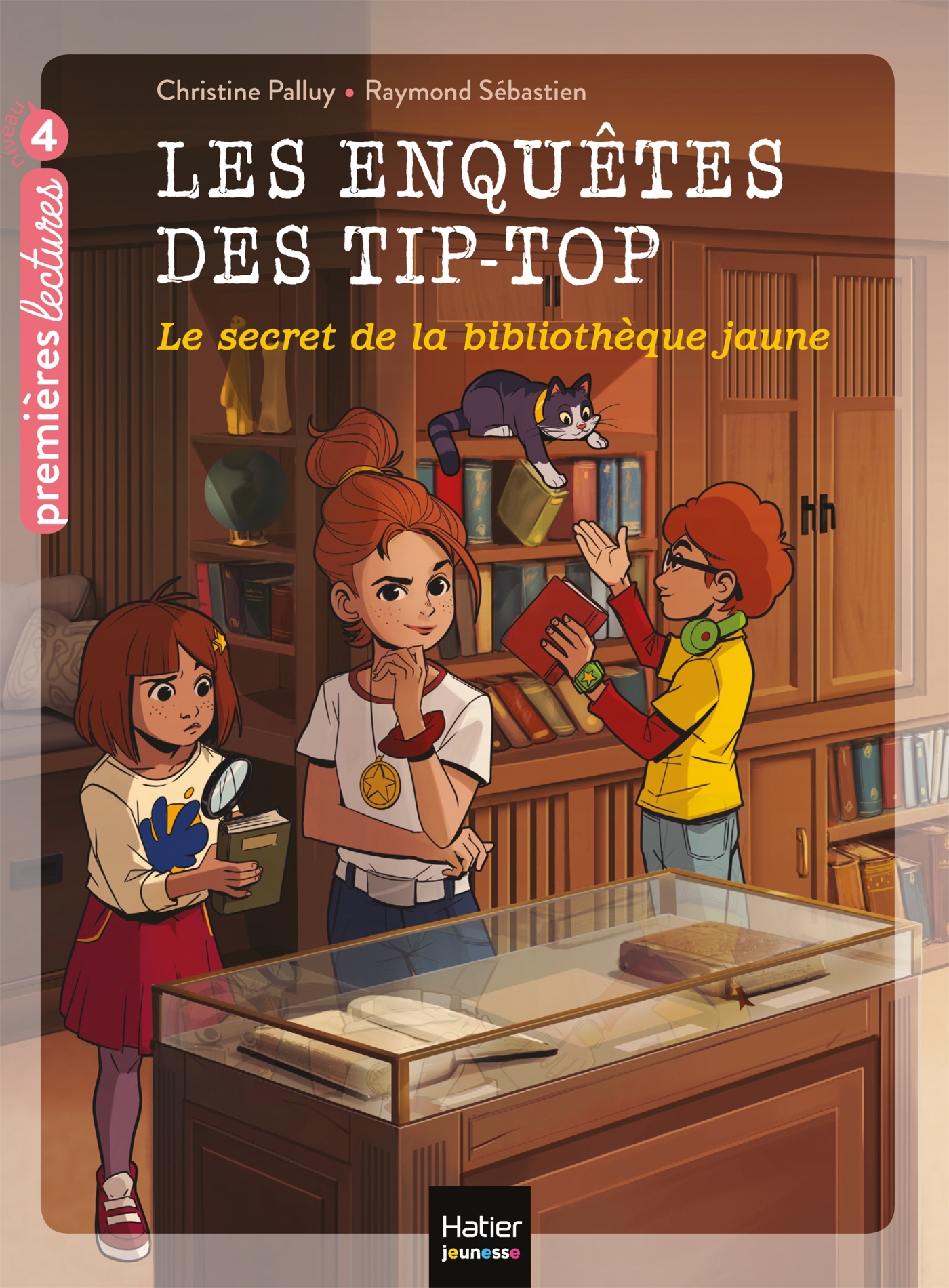 Les enquêtes des Tip Top - Le secret de la bibliothèque jaune CE1/CE2  dès 7 ans