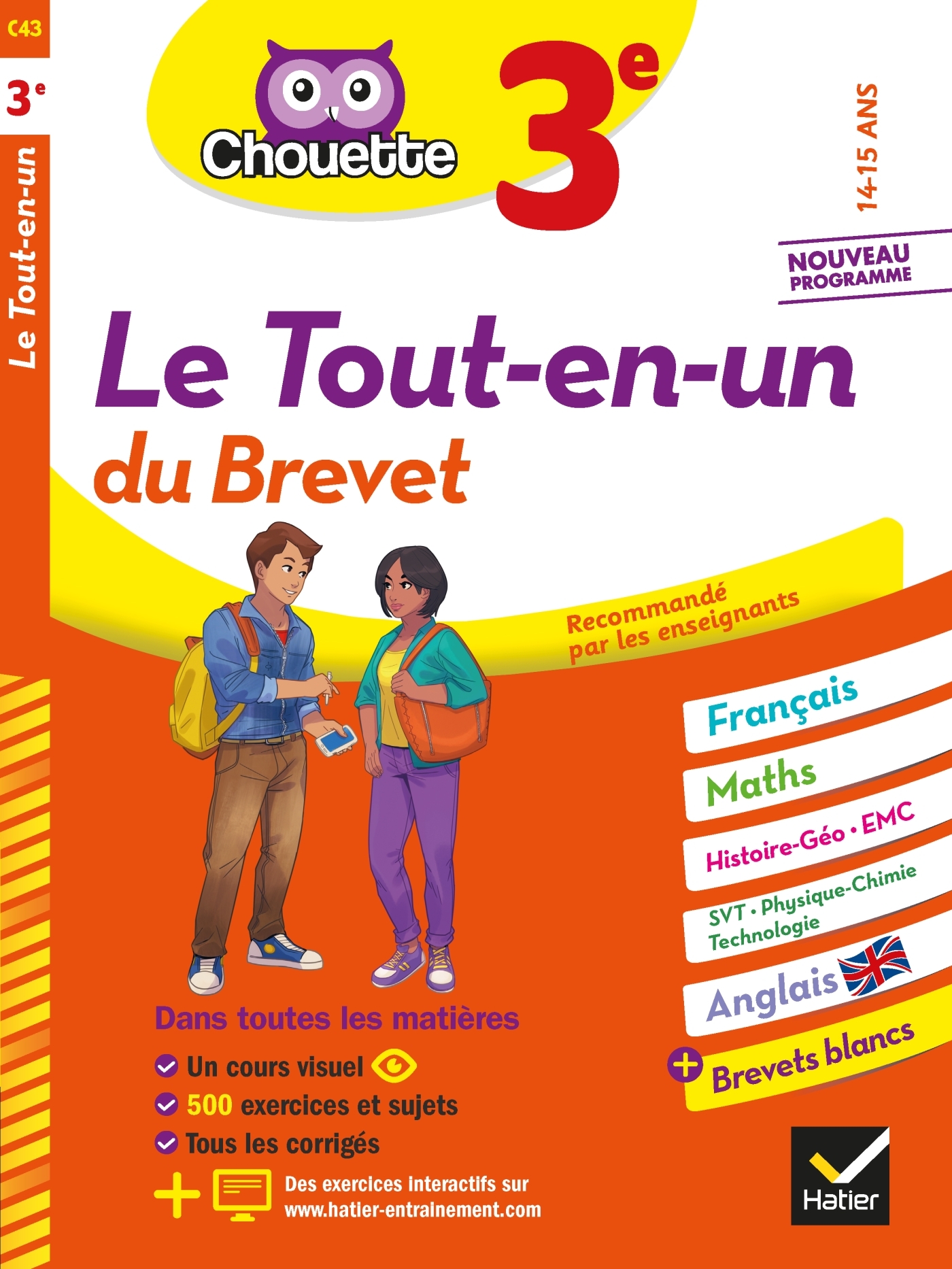 Chouette - Le Tout-en-un du brevet 3e