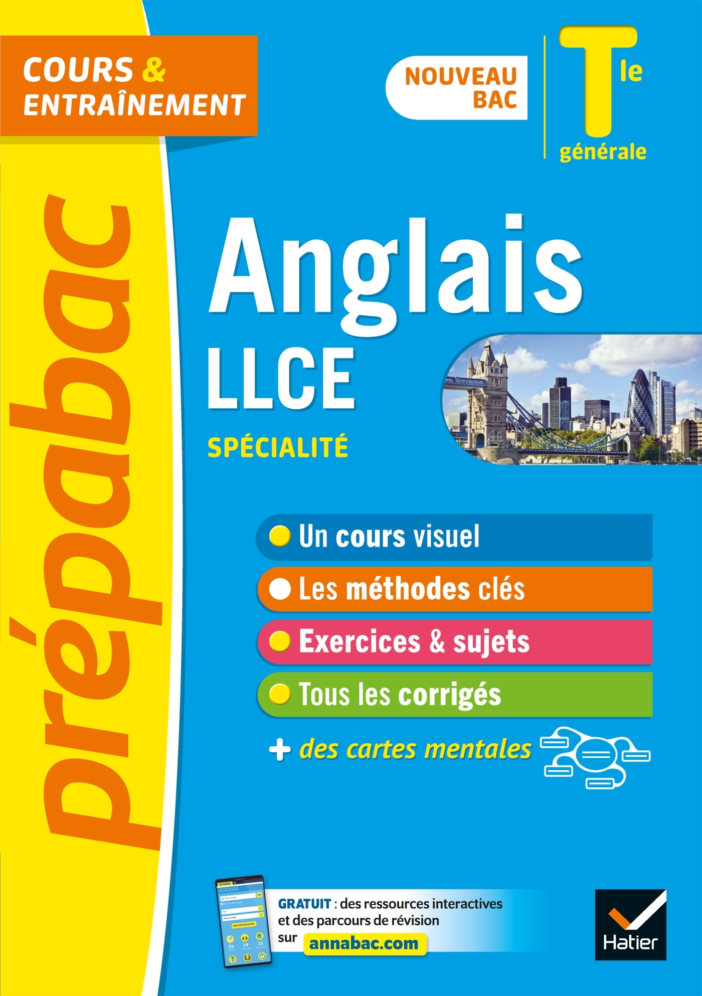 Prépabac Anglais LLCE Tle générale (spécialité) - Bac 2023