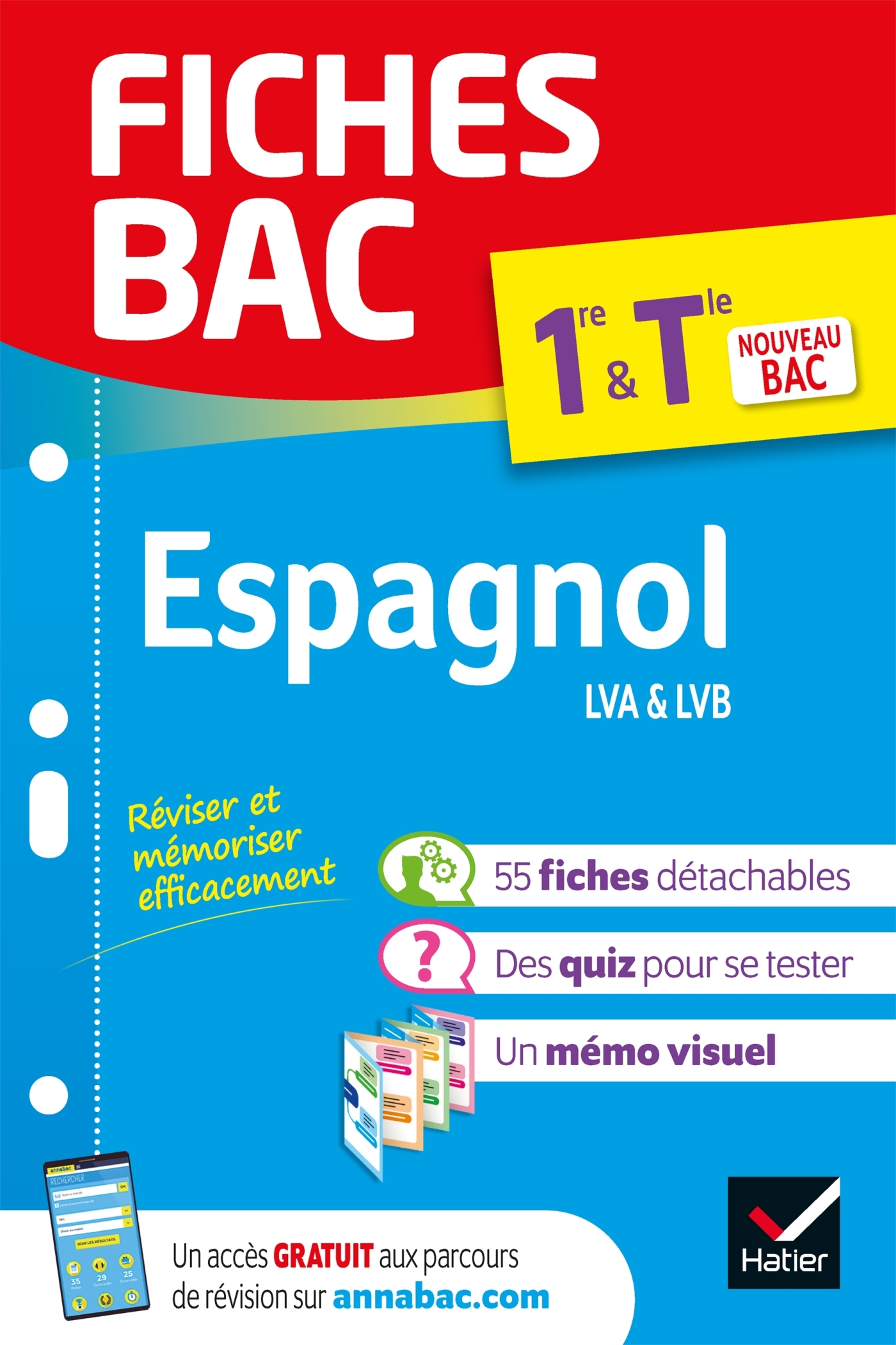 Fiches bac - Espagnol 1re/Tle  - Bac 2026