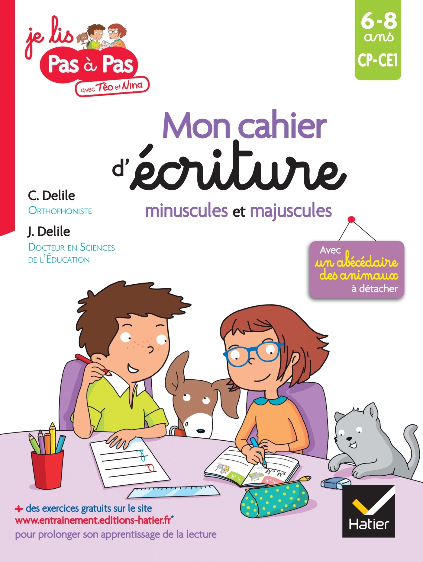 Mon cahier d'écriture minuscules et majuscules