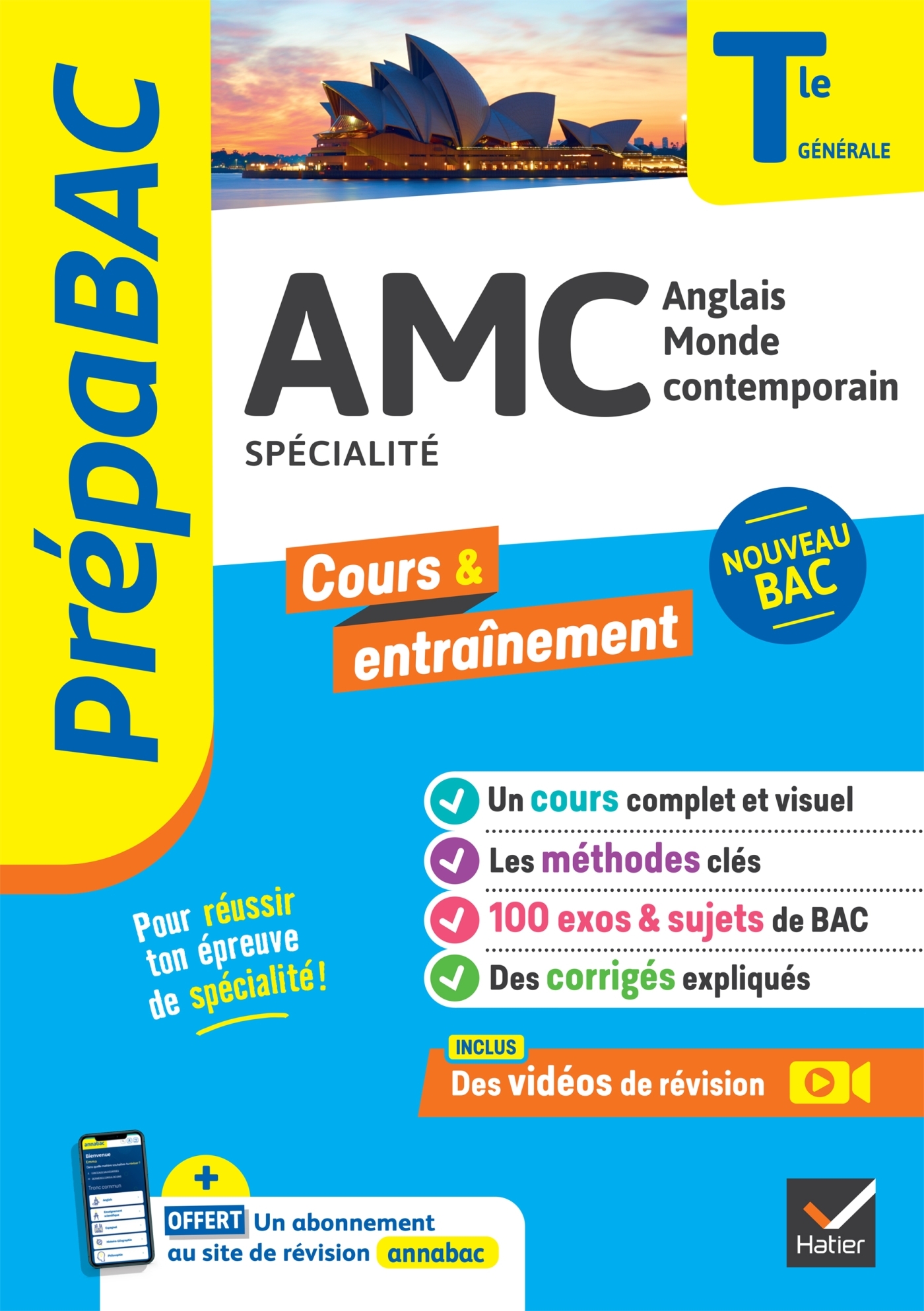 Prépabac - AMC (Anglais monde contemporain) Tle générale (spécialité) - Bac 2026