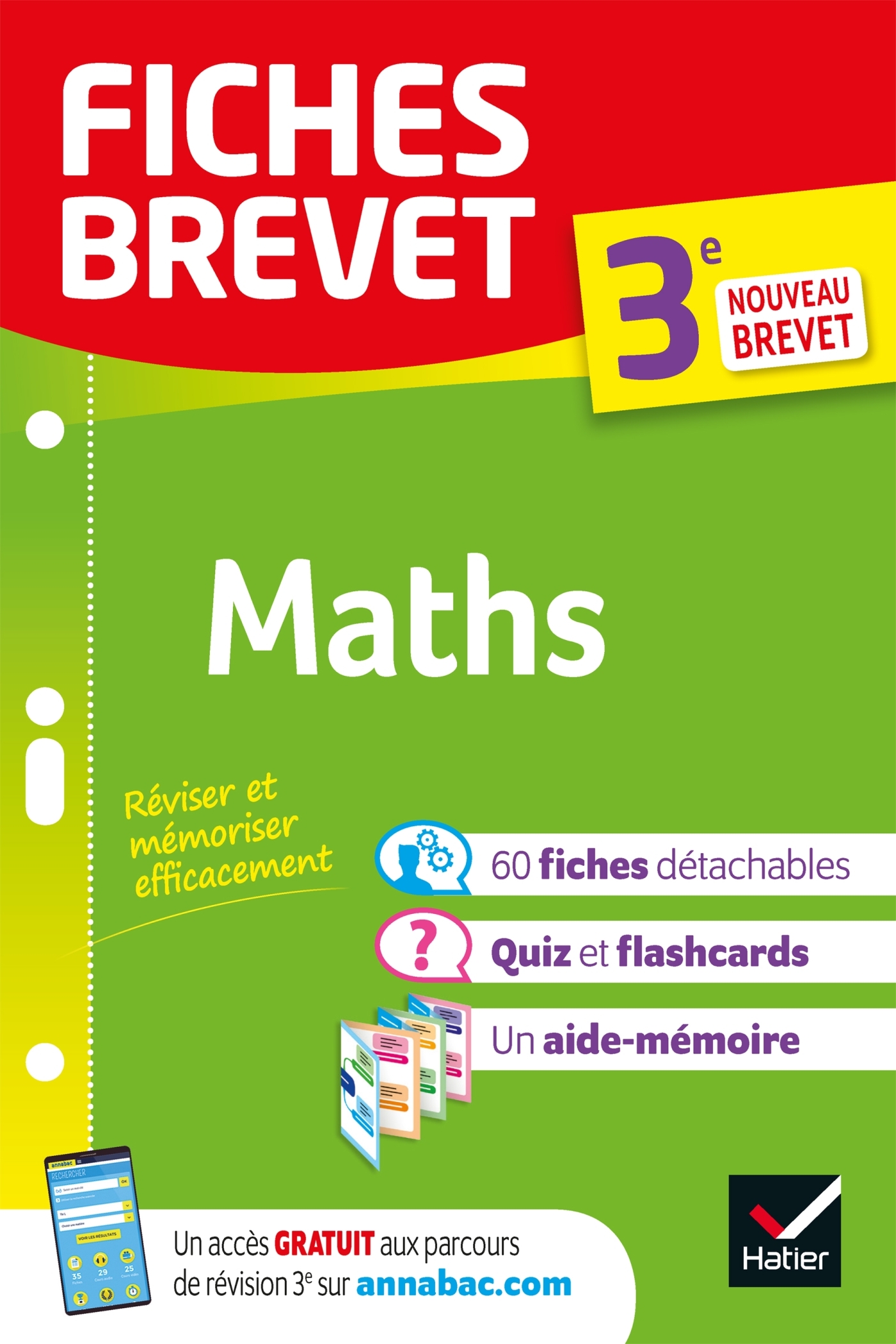 Fiches brevet Maths 3e - Brevet 2023