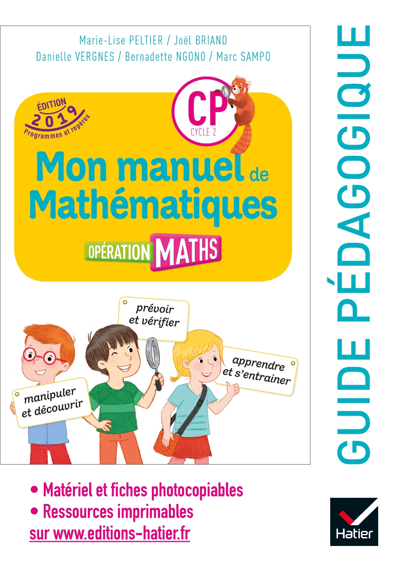 Opération Maths CP Éd.2019 - Guide pédagogique
