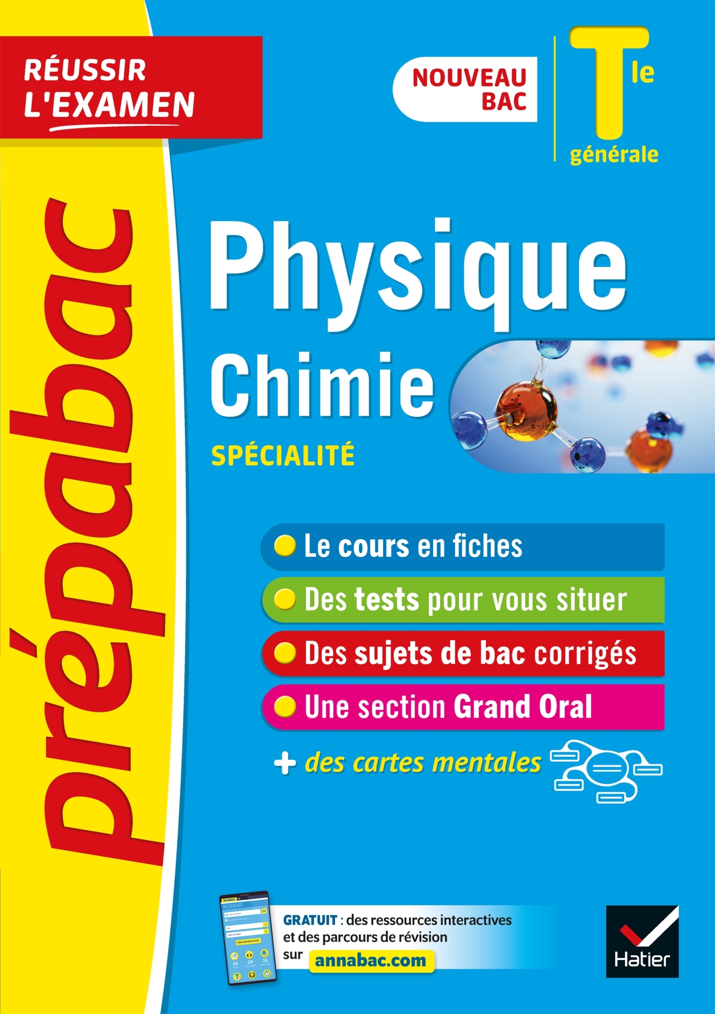 Physique-Chimie Tle générale (spécialité) - Prépabac Réussir l'examen - Bac 2023