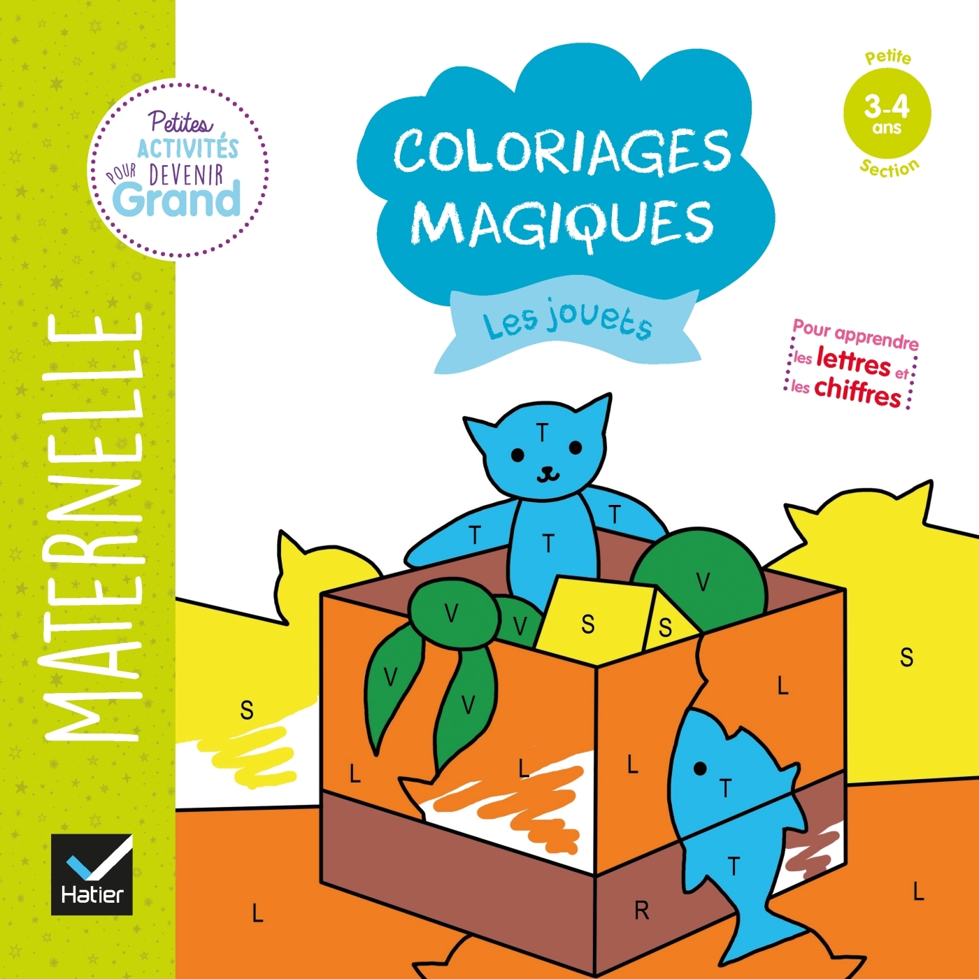 Coloriages magiques - Les jouets PS