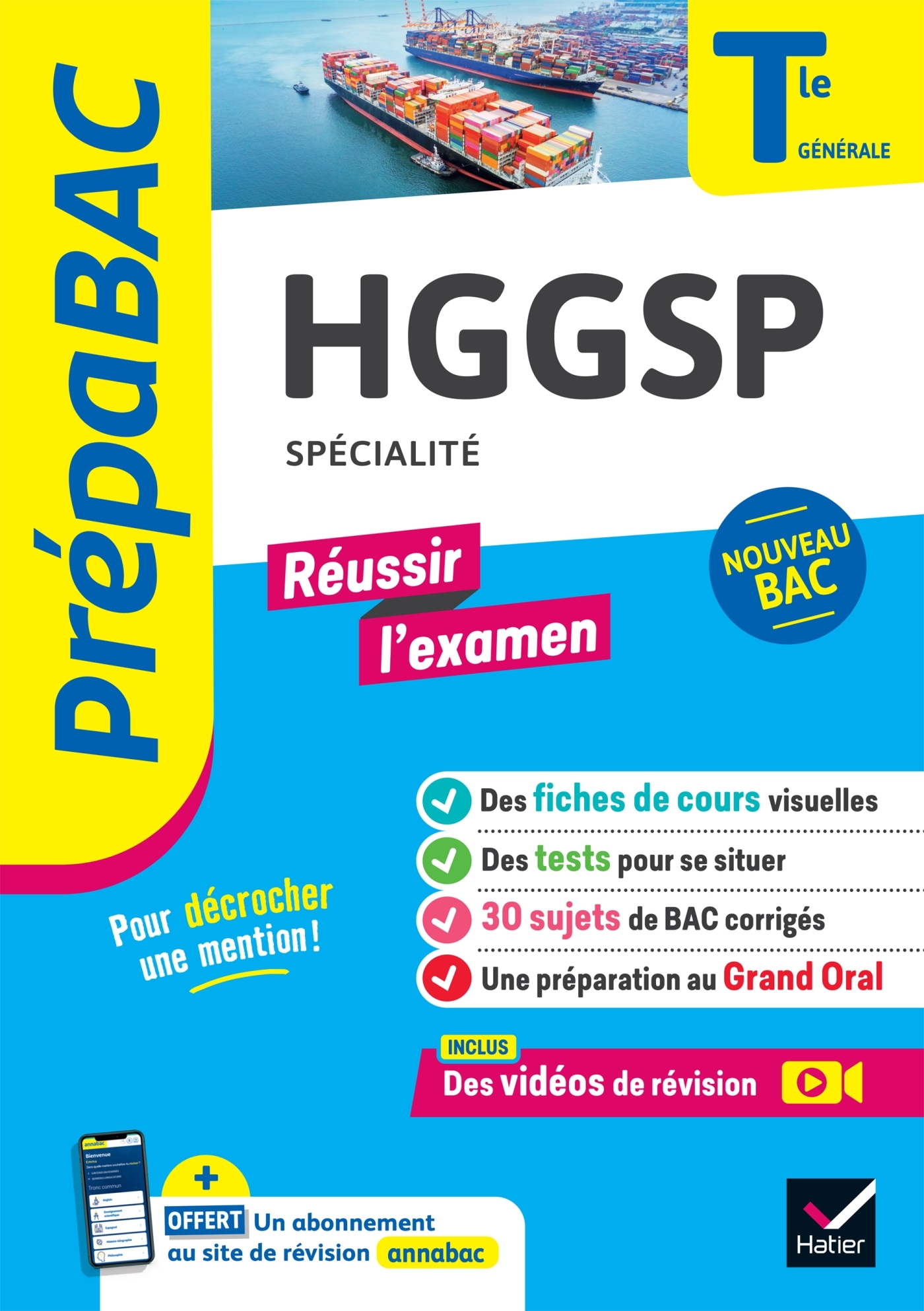 Prépabac Réussir l'examen - HGGSP Tle générale (spécialité) - Bac 2026