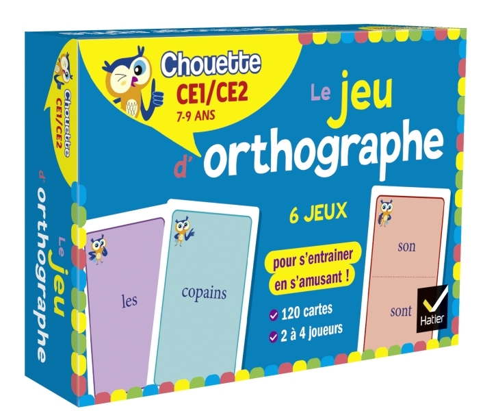 Chouette - Le jeu d'orthographe CE1-CE2