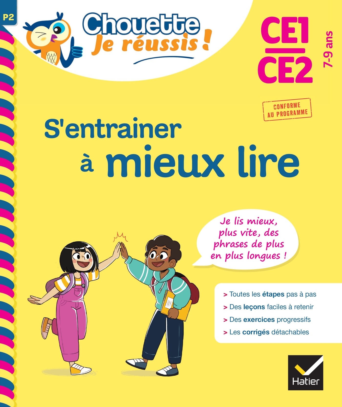 S'entrainer à mieux lire CE1-CE2 7-9 ans - Chouette, Je réussis !