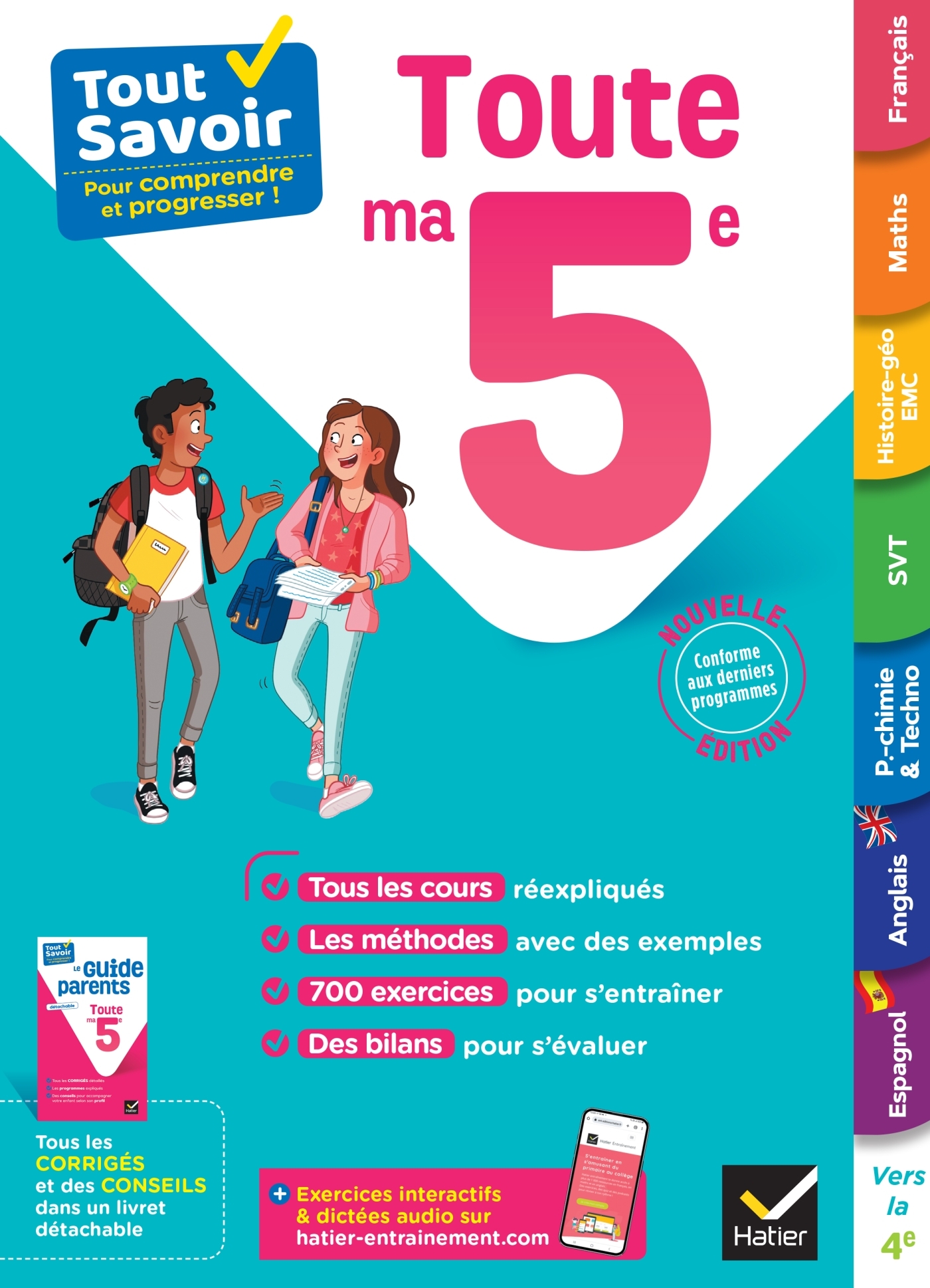 Tout savoir 5e - Tout en un
