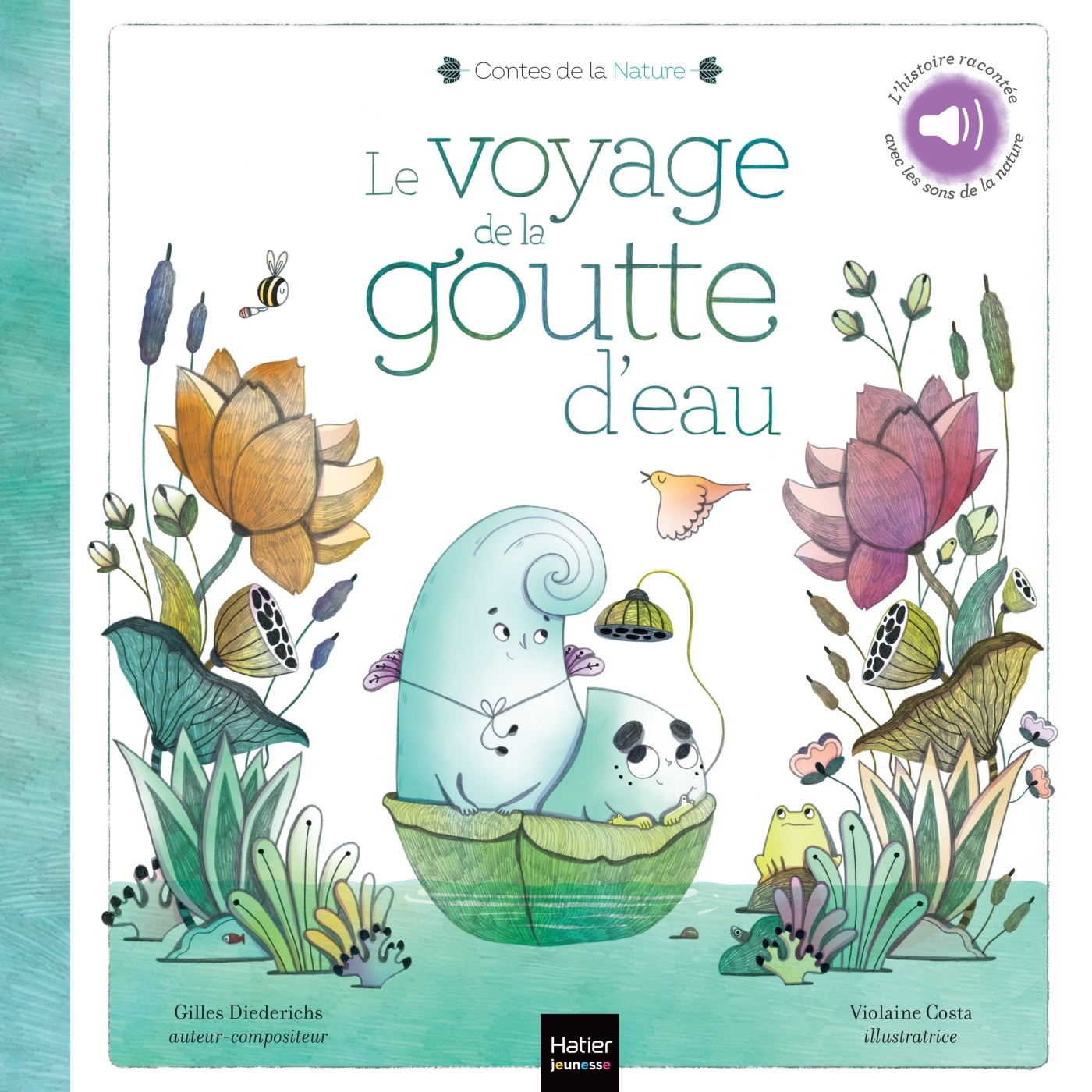 Contes de la nature - Le voyage de la goutte d'eau (3/5 ans)