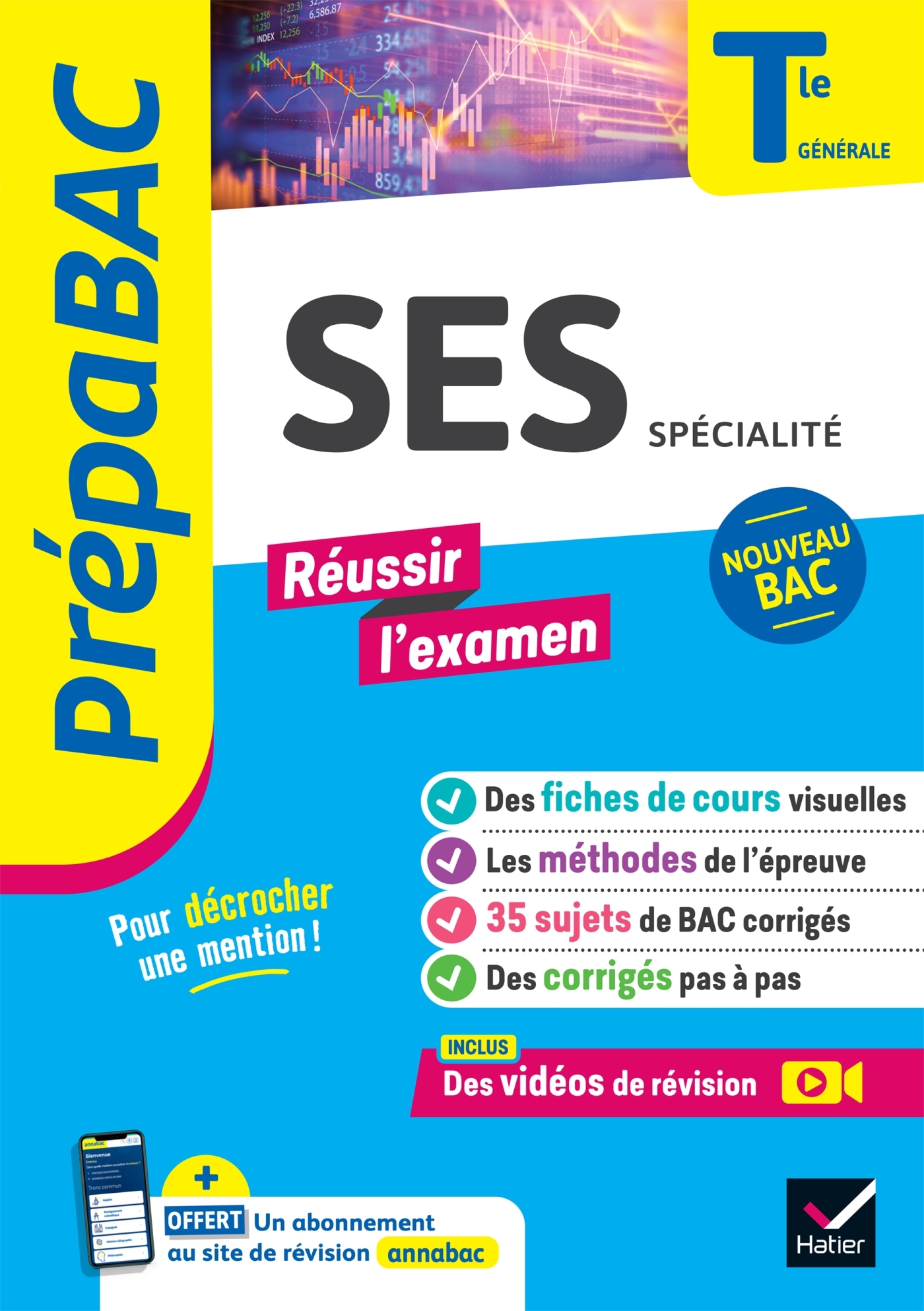 Prépabac Réussir l'examen - SES Tle générale (spécialité) - Bac 2026
