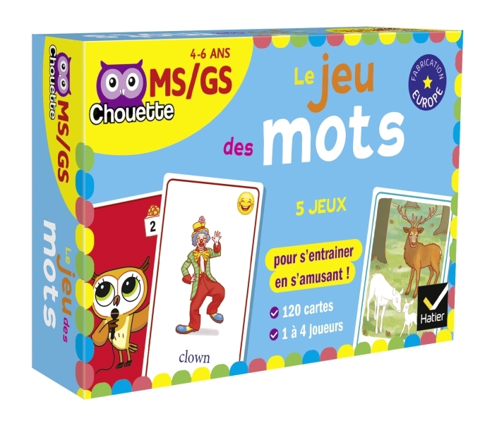 Chouette - Le jeu des mots MS-GS
