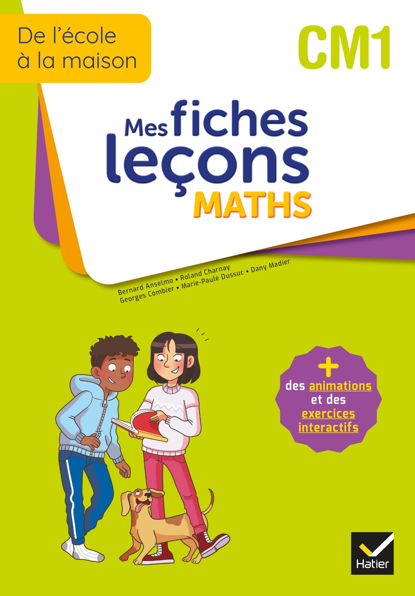 De l'école à la maison - Maths CM1 Ed. 2022 - Mes fiches Leçons de Maths + exercices numériques
