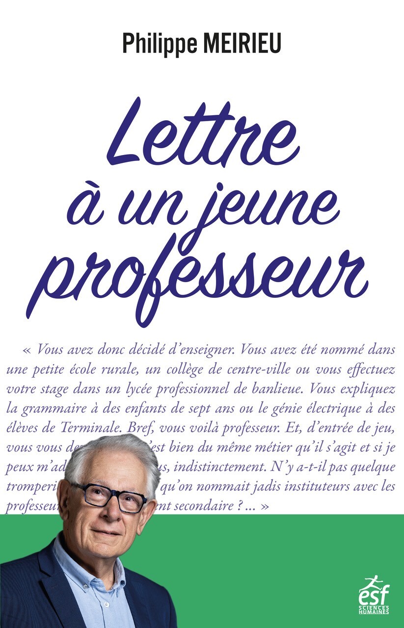 Lettre à un jeune professeur