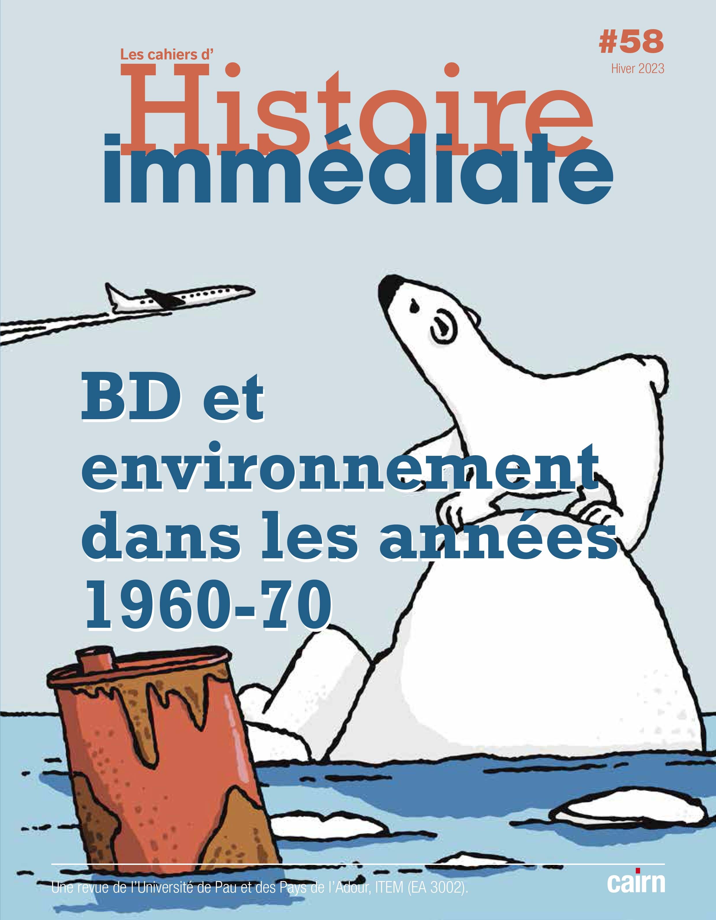 Cahier d'Histoire immédiate N°58
