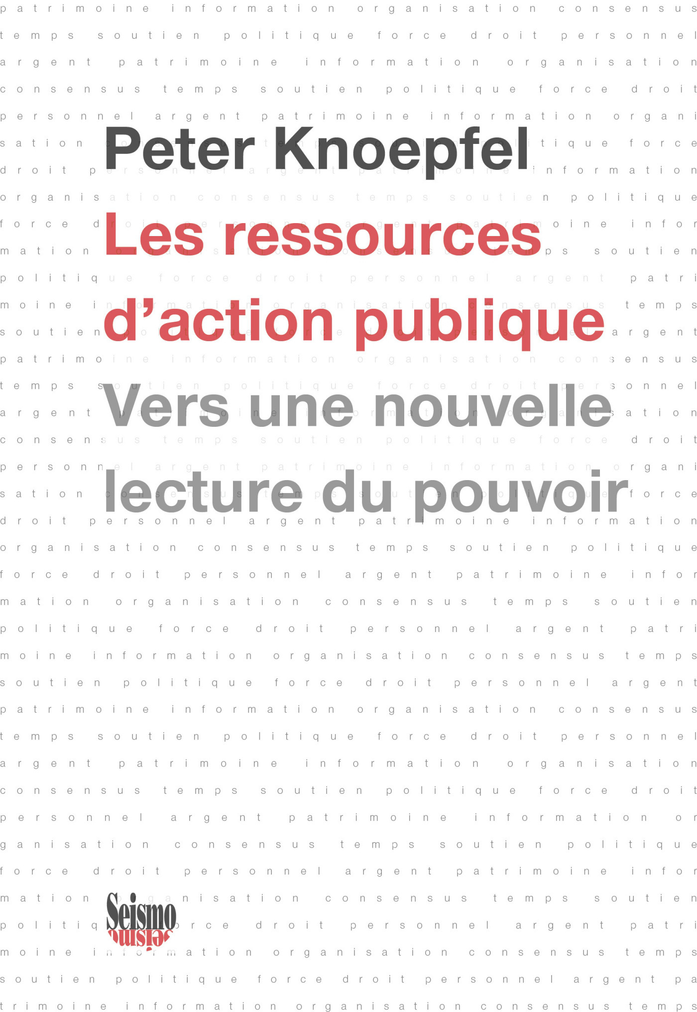 LES RESSOURCES D'ACTION PUBLIQUE. VERS UNE NOUVELLE LECTURE DU POUVOI R