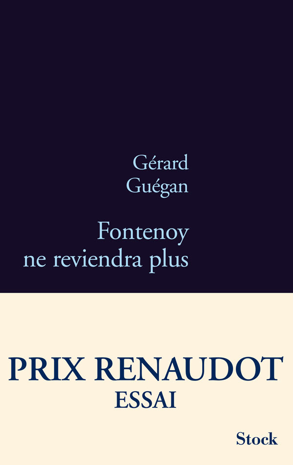 FONTENOY NE REVIENDRA PLUS RENAUDOT ESSAI 11