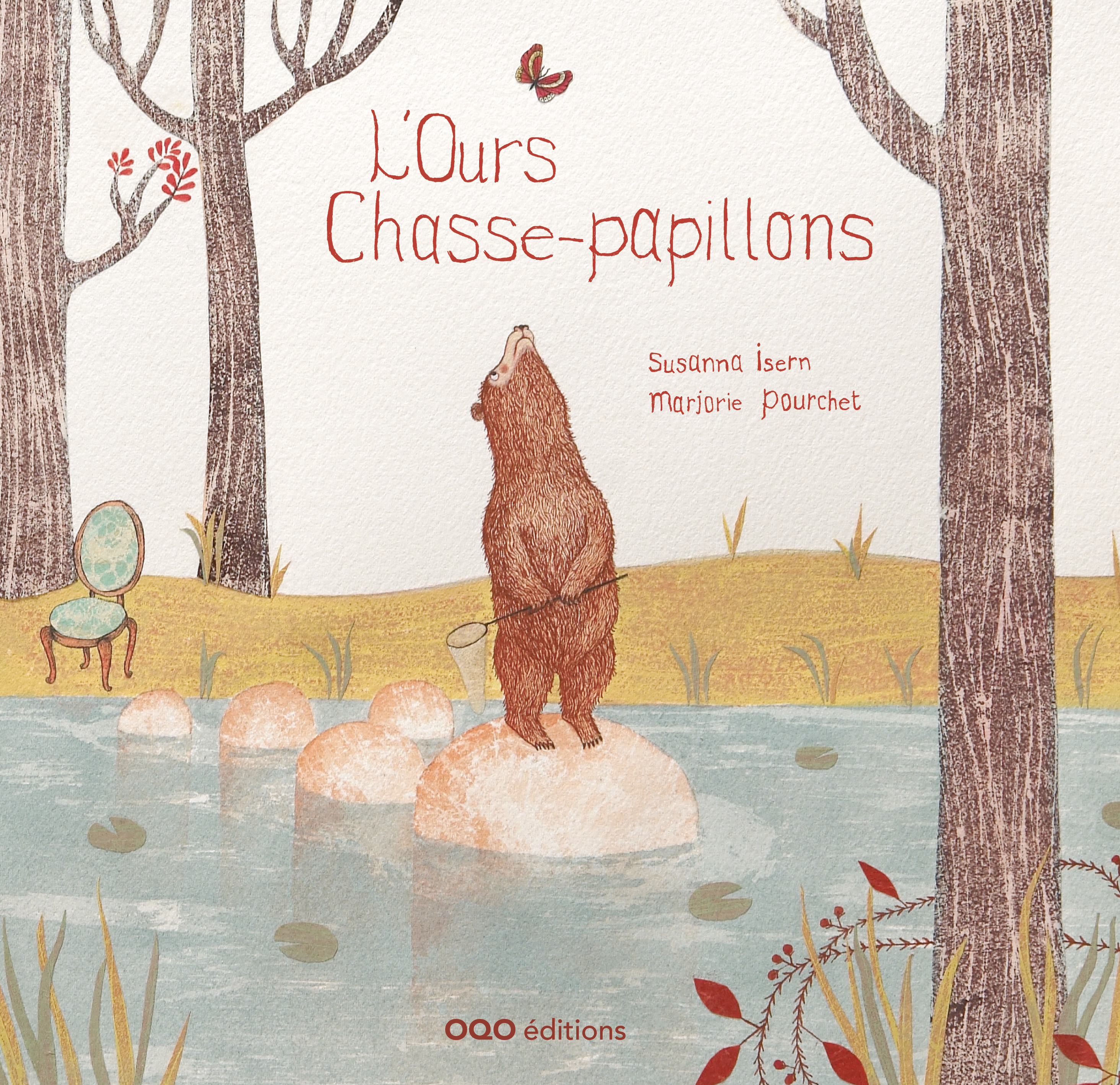 L'OURS CHASSE PAPILLONS