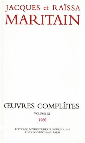 Oeuvres complètes de Maritain volume XI