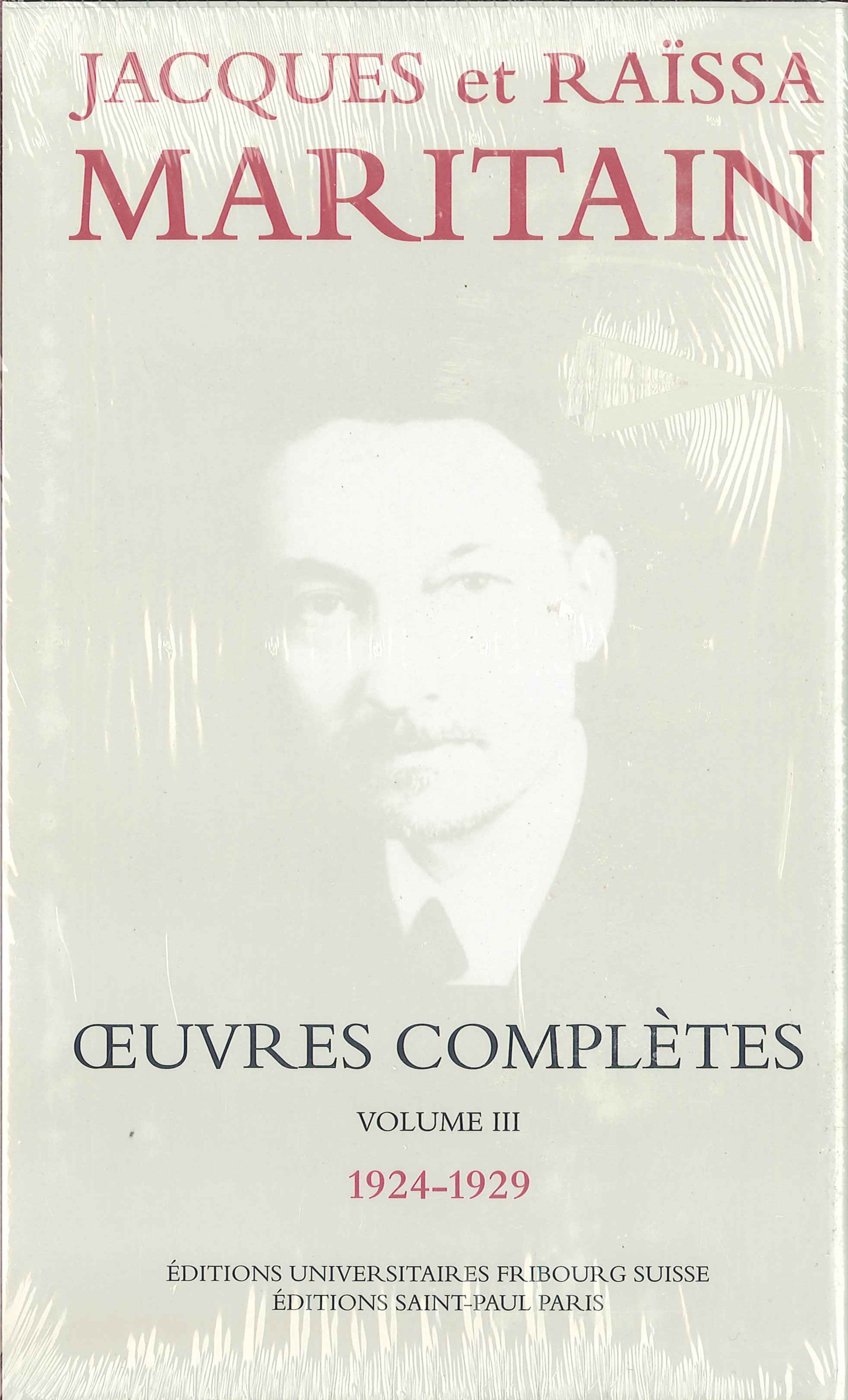 Oeuvres complètes Maritain III