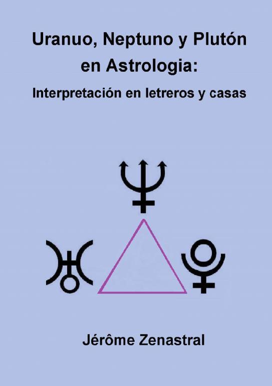 Urano, Neptuno y Plutón