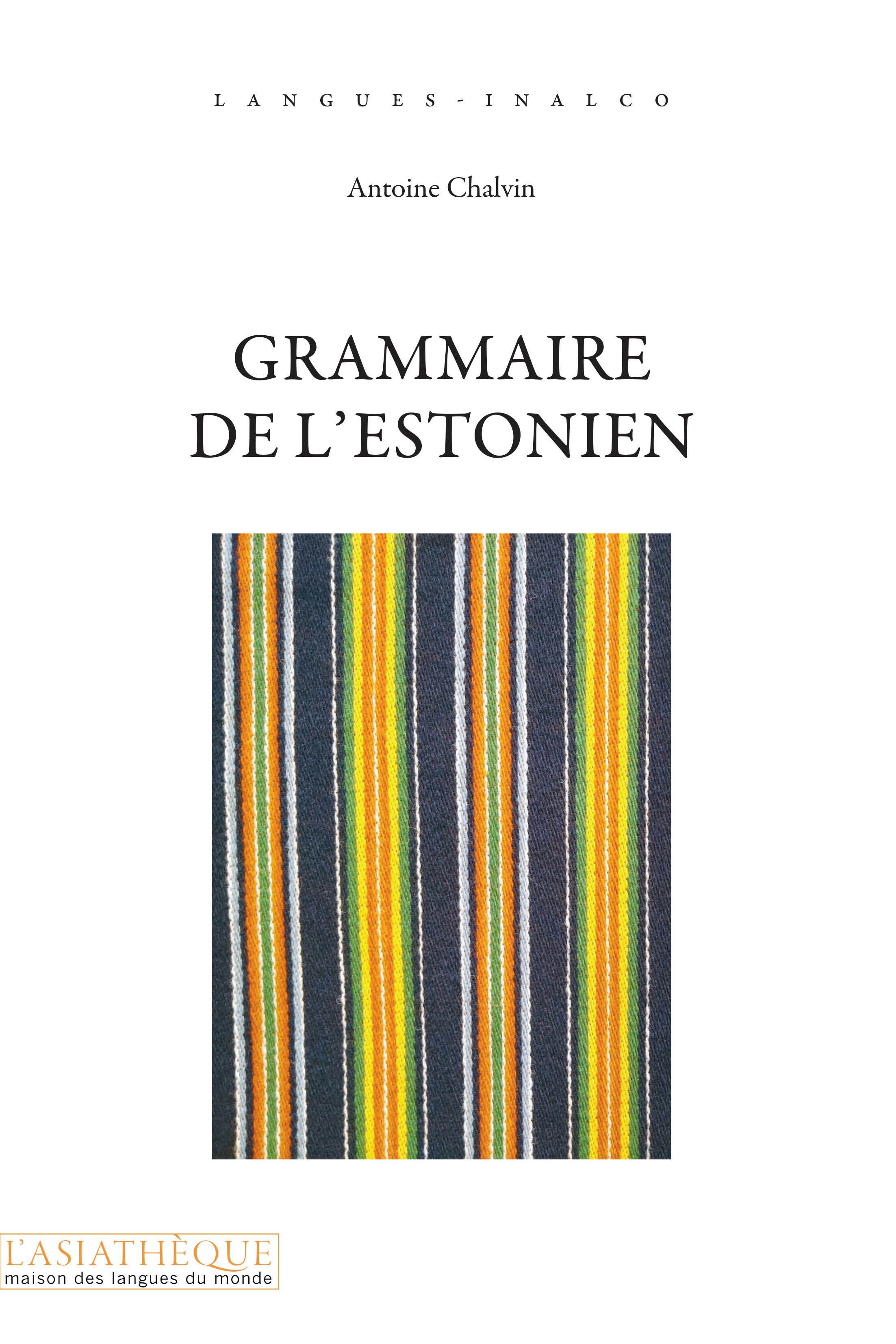 Grammaire de l'estonien