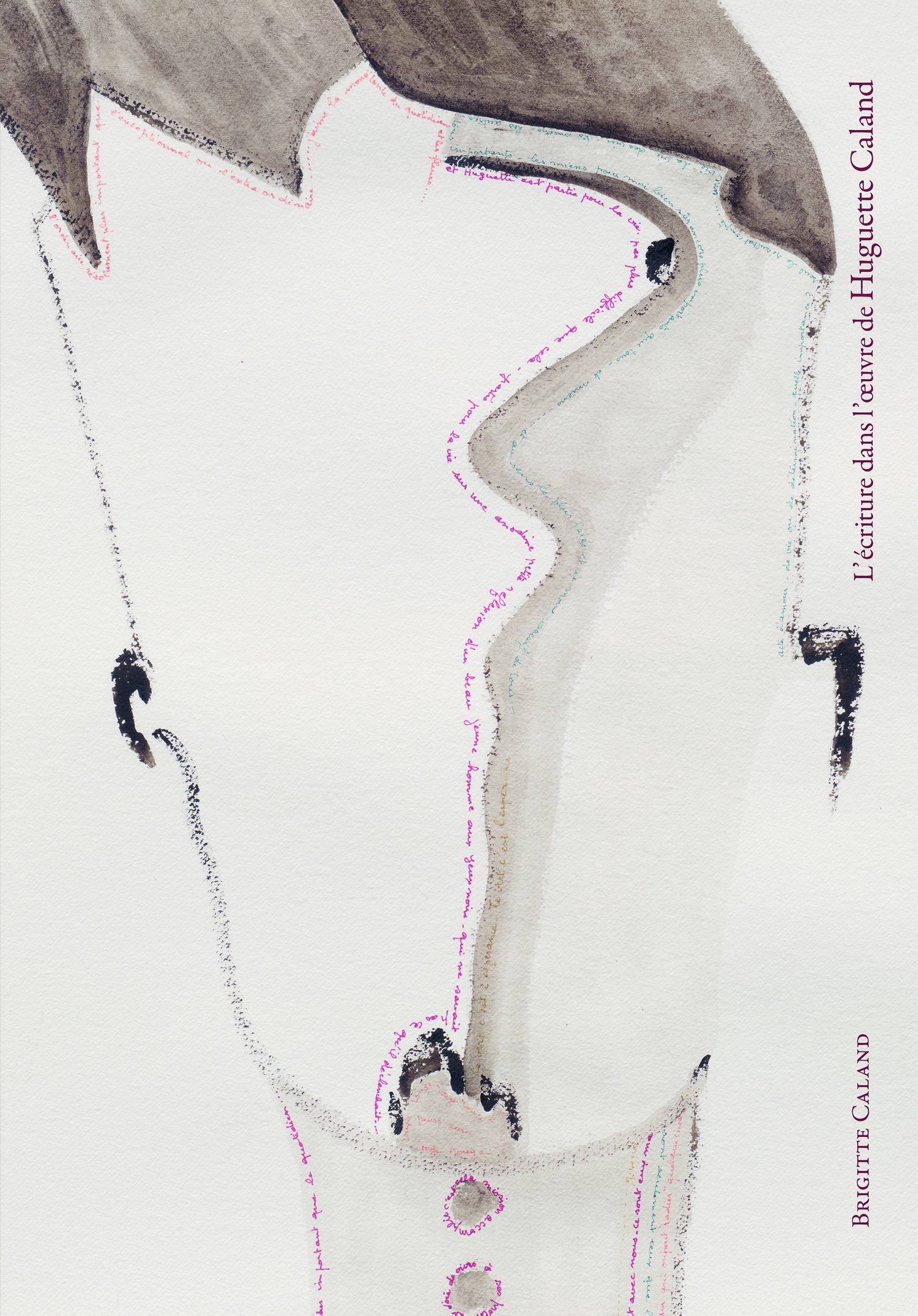 L'écriture dans l'œuvre d'Huguette Caland