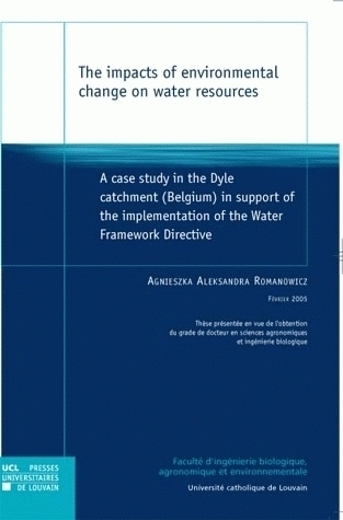 THE IMPACT OF ENVIRONMENTAL CHANGE ON WATER RESOURCES