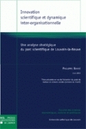 INNOVATION SCIENTIFIQUE ET DYNAMIQUE INTER-ORGANISATIONNELLE