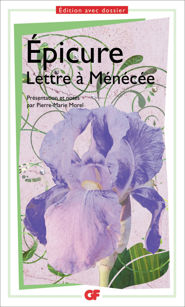 LETTRE A MENECEE           -GF