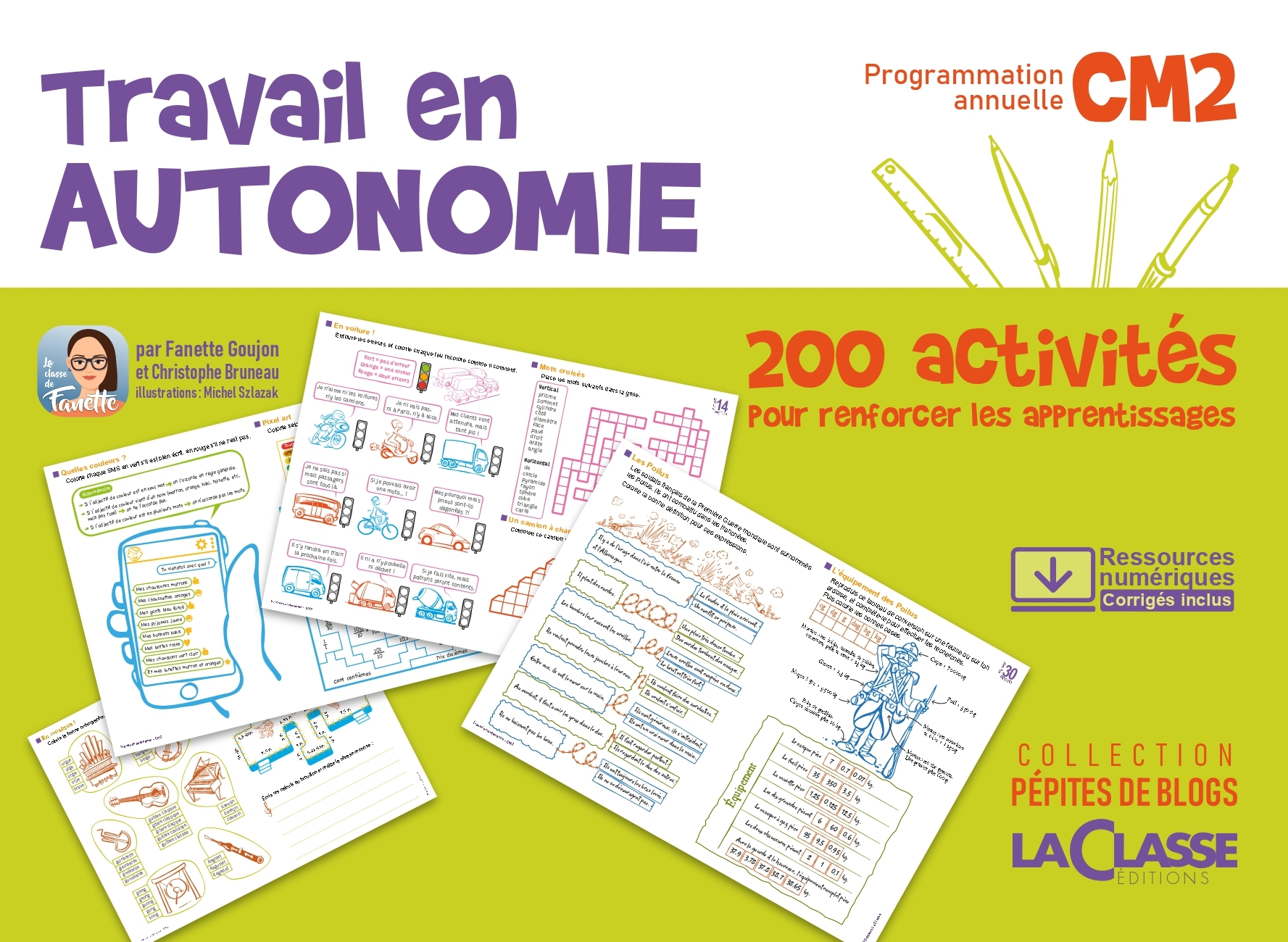 TRAVAIL EN AUTONOMIE CM2 (Livre + ressources numériques)