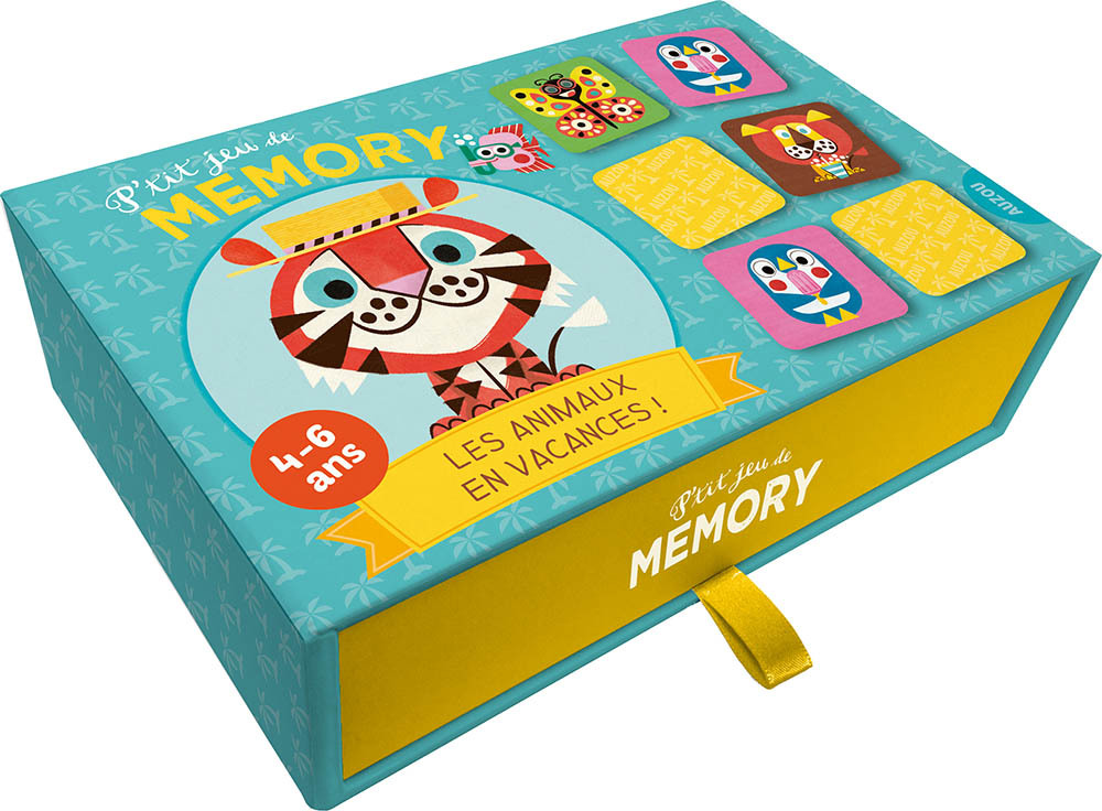P'TIT JEU DE MEMORY - LES ANIMAUX EN VACANCES !