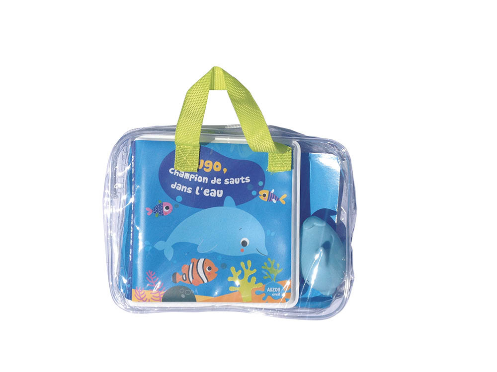 Hugo champion de sauts dans l'eau