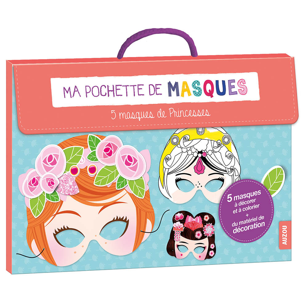 Ma pochette d'artiste - MA POCHETTE DE MASQUES : 5 MASQUES DE PRINCESSE (COLL. MA POCHETTE D'ARTISTE)