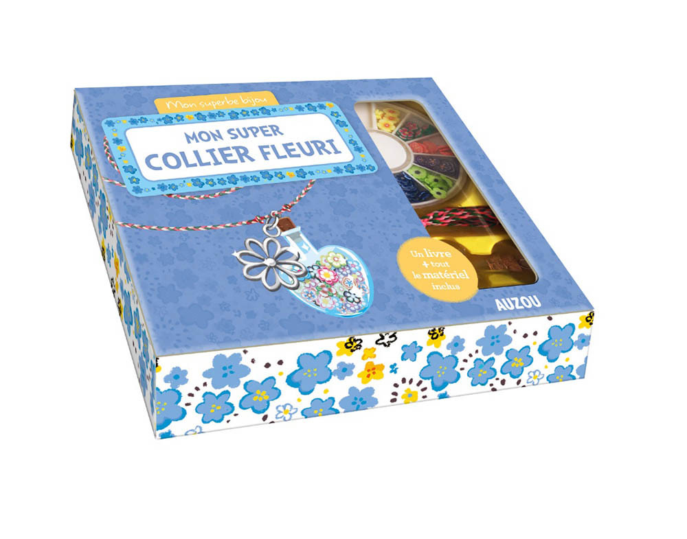 MON SUPER COLLIER FLEURI